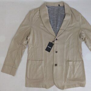 NEW- LT Tall Mens Murano 3-Button Blazer/Coat Cotton Wool Blend Beige MSRP:$175